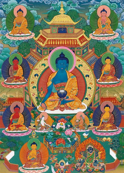 Как называется традиционное искусство буддистов живопись выполненная красками на ткани