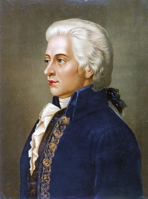 Портрет моцарта