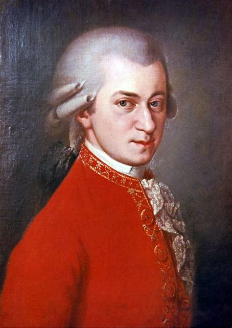 Портрет моцарта