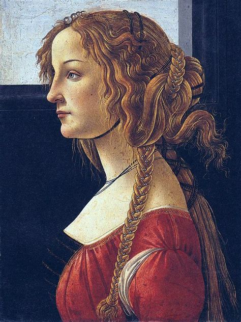 Сандро боттичелли портрет молодой женщины