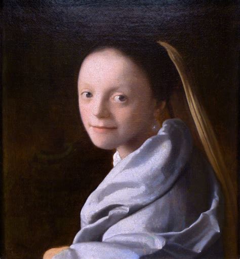 Ян вермеер портрет молодой девушки