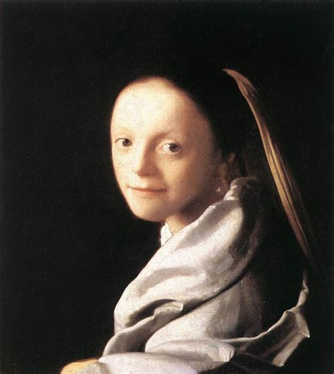Ян вермеер портрет молодой девушки
